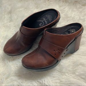 Dansko Francine Leather Clogs